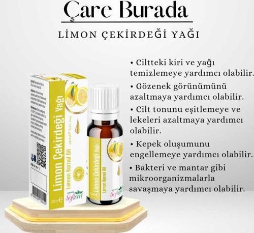 Limon Çekirdeği Yağı 20 Ml