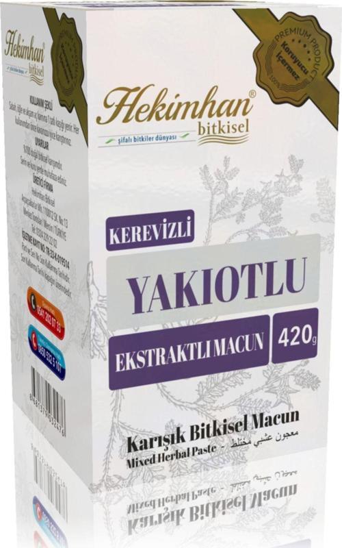 Kerevizli & Yakıotlu Macun (C Vitamini Ve Detoks) 420 Gr