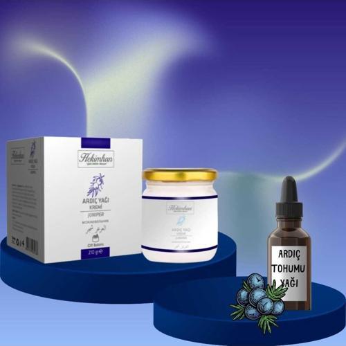 Ardıç Yağı Kremi 210 Gr Ve Ardıç Tohumu Yağı 20 Ml