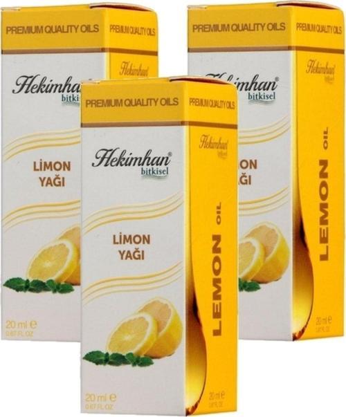 Limon Yağı 20 Ml 3 Adet