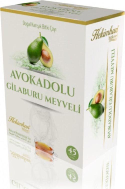 Avokadolu Karışık 45'Li Süzen Poşet Çay Sallama Bitki Çay, Demleme Bitki Çayı