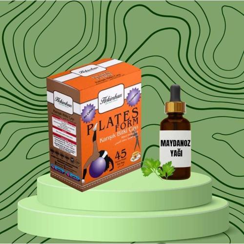 Plates Form Karışık Bitki Çayı 45'Li Ve Maydanoz Yağı 20 Ml