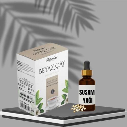 Beyaz Çay 40'Lı Ve Susam Yağı