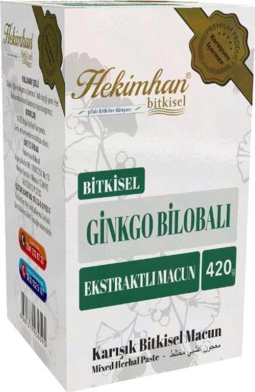 Bitkisel Ginkobilobalı Macunu