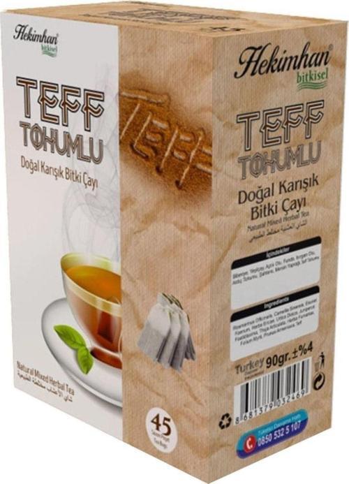 Teff Tohumlu Çay 45'Li Süzen Poşet 2 Adet