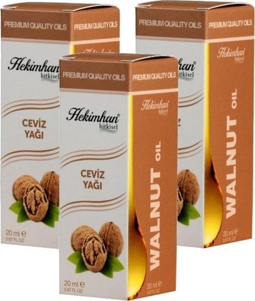 Ceviz Yağı 20 Ml 3 Adet