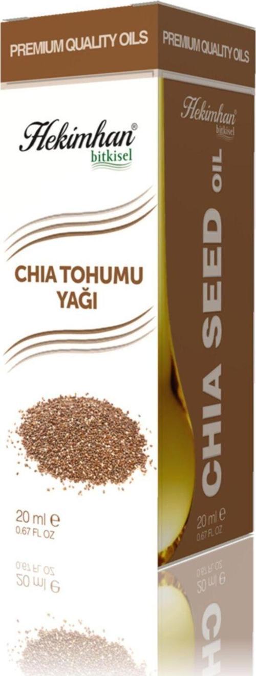 Chia Tohumu Yağı, Bitkisel Yağ, Organik Yağ, 20 Ml