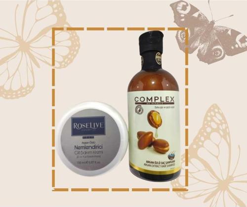 Argan Özlü Krem + Argan Özlü Şampuan