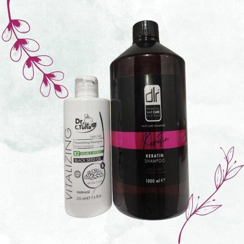 Keratin Şampuan Ve Çörekotu Şampuanı