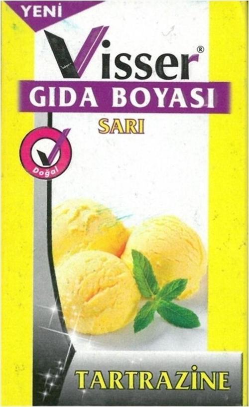 Gıda Boyası Sarı 1 Paket Vısser