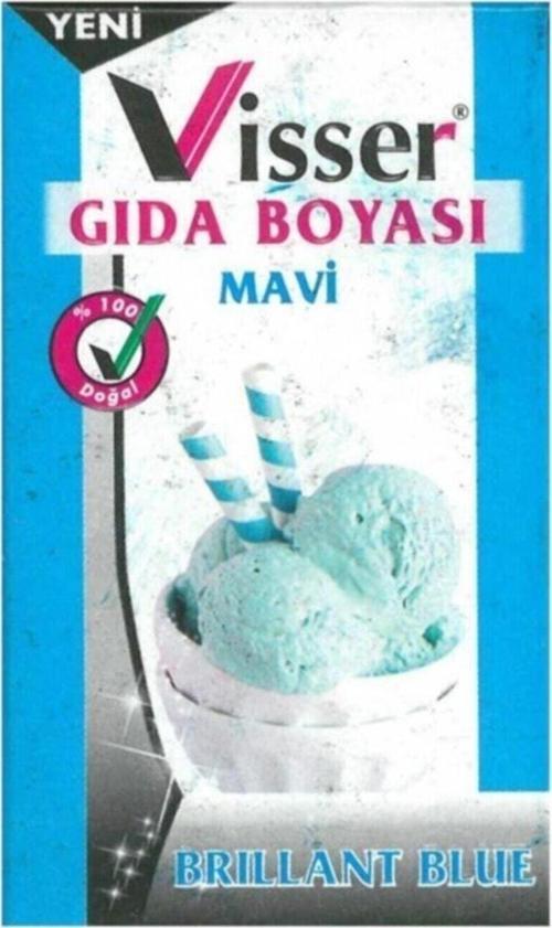 Toz Gıda Boyası 9 Gram Mavi