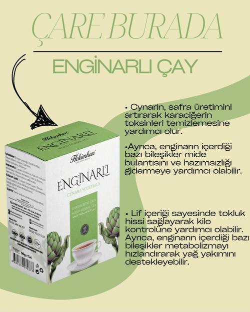Enginarlı Çay 45 Süzen Poşet