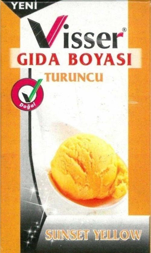 Toz Gıda Boyası Turuncu G.B