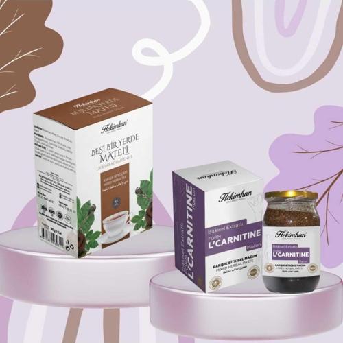 Form Seti L'Carnitin Macun Ve Beşi Bir Yerde Mateli Çay 40'Lı