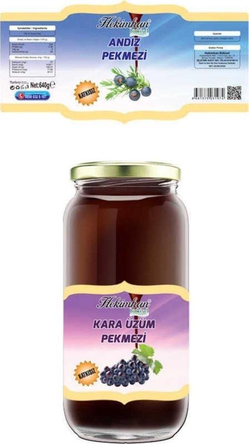 Gökçe Hekimhan Kara Üzüm Pekmezi 640G