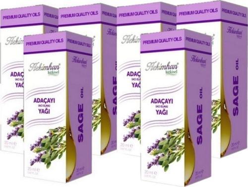 Hekimhan Adaçayı Acı Elma Yağı 20 Ml 6 Adet