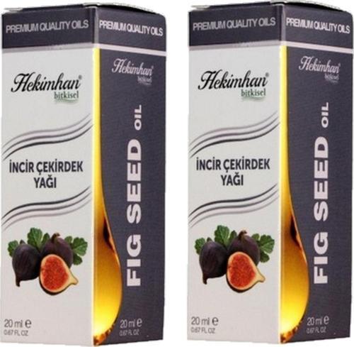Hekimhan Incir Çekirdeği Yağı 20 Ml 2 Adet