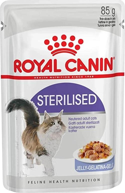 Sterilised Jelly Pouch Yaş Kedi Maması 85 Gr