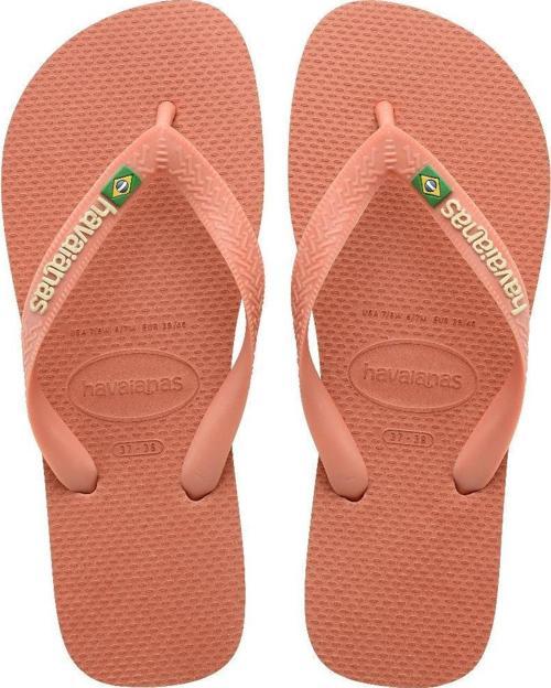 HAVAIANAS Brasil Logo Dark Brown Parmak Arası Terlik 4110850-9259