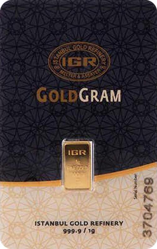 RimaGold 1 gr 24 Ayar 999.9 Milyem İAR Gram Altın