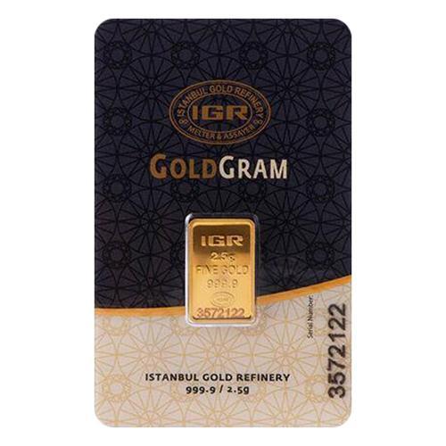 RimaGold 2.5 gr 24 Ayar 999.9 Milyem İAR Gram Altın