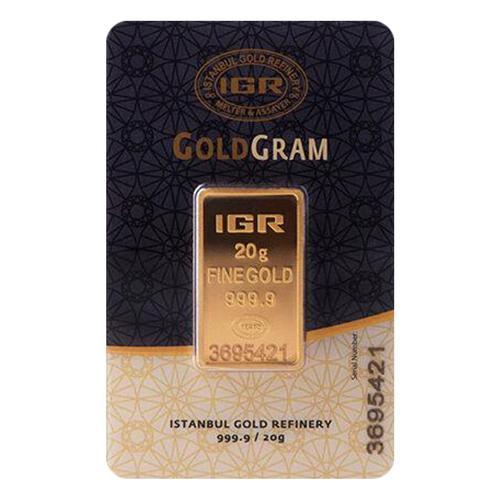 RimaGold 20 gr 24 Ayar 999.9 Milyem İAR Gram Altın