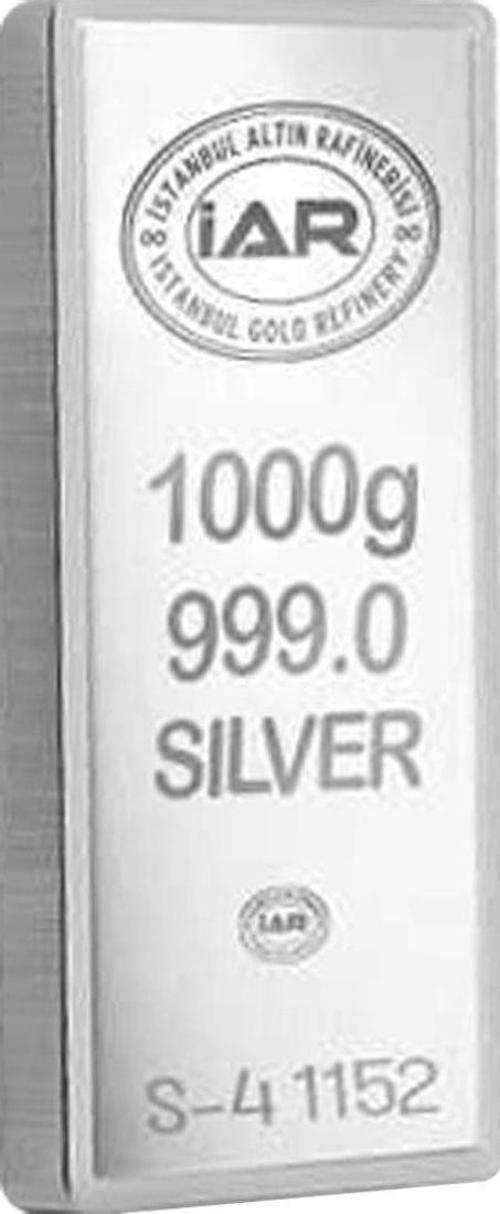 RimaGold İAR 1000 Gr Gümüş Külçe