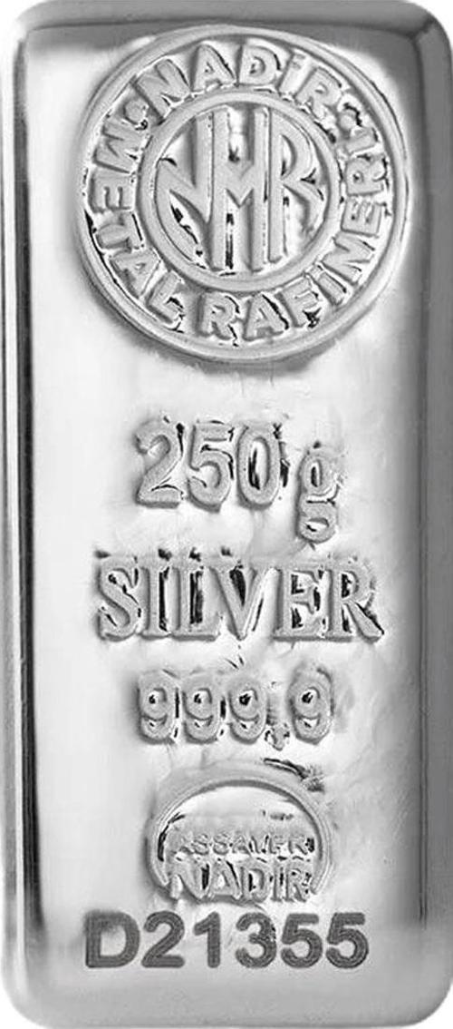 RimaGold NadirGold 250 Gr Gümüş Külçe