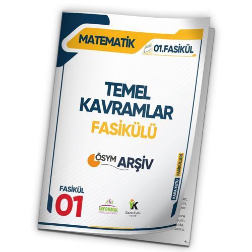  2025 DGS Matematik Kara Kutu Temel Kavramlar 1.Fasikül ÖSYM Çıkmış Soru Bankası Modüler Set Çözümlü