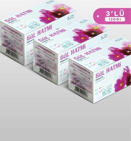 Gül Hatmi Çay 20 Adet Bardak Poşet Çay 40 Gr x 3 Adet