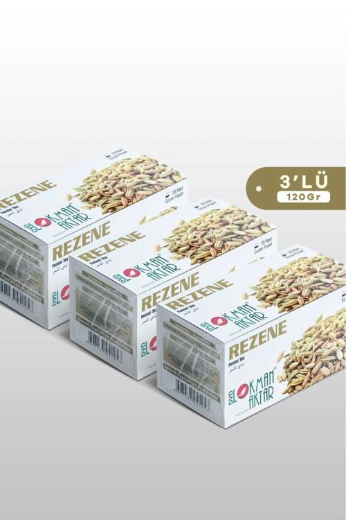 Rezene Çay 20 Adet Bardak Poşet Çay 40 Gr x 3 Adet