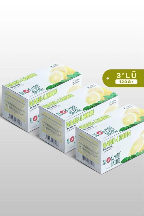 Nane Limon Çay 20 Adet Bardak Poşet Çay 40 Gr x 3 Adet