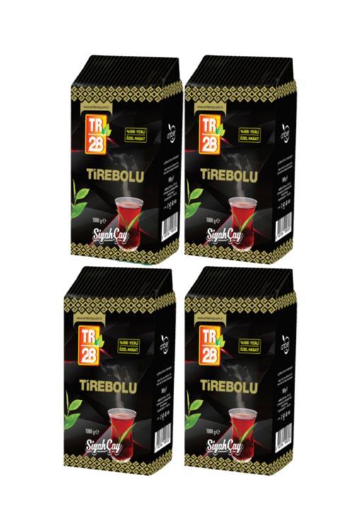 TR28 Dökme Siyah Çay 1000 Gr x 4 Adet