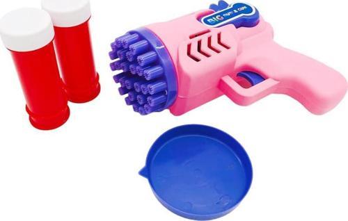 Pilli Köpük Atan Tabanca CN0138, Işıklı Pilli Köpük Baloncuk Tabancası Süper Bubble Gun