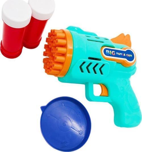 Pilli Köpük Atan Tabanca CN0138, Işıklı Pilli Köpük Baloncuk Tabancası Süper Bubble Gun