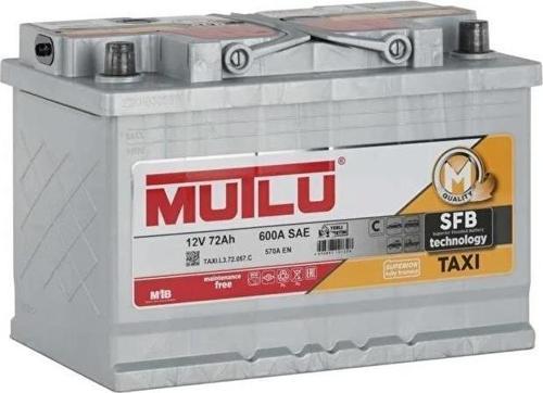 12 Volt 72 Amper Taxi Aküsü Üretim Yılı: 2024 - Eski Akü İadesiz