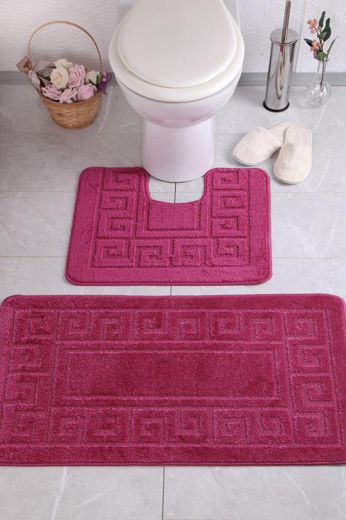 Ethnic 50X60 Cm Bq Menekşe Banyo Halısı