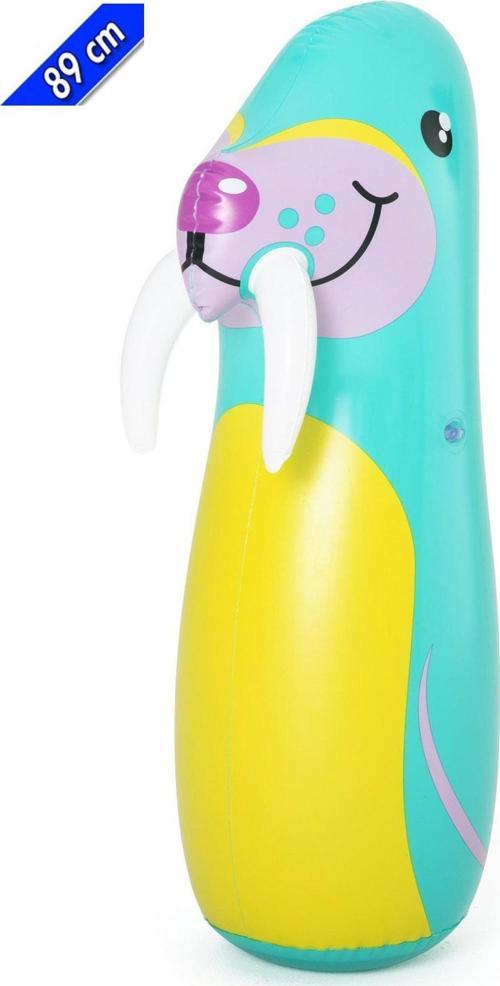 Deniz Aslanı Desenli Hacıyatmaz 89 Cm Bop Bags Sulu Hacı Yatmaz