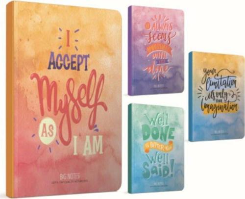 Big Notes Defter A5-120 Yaprak Kareli (1 Adet )
