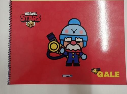 Brawl Stars Resim Defteri 25x35 (1 Adet)