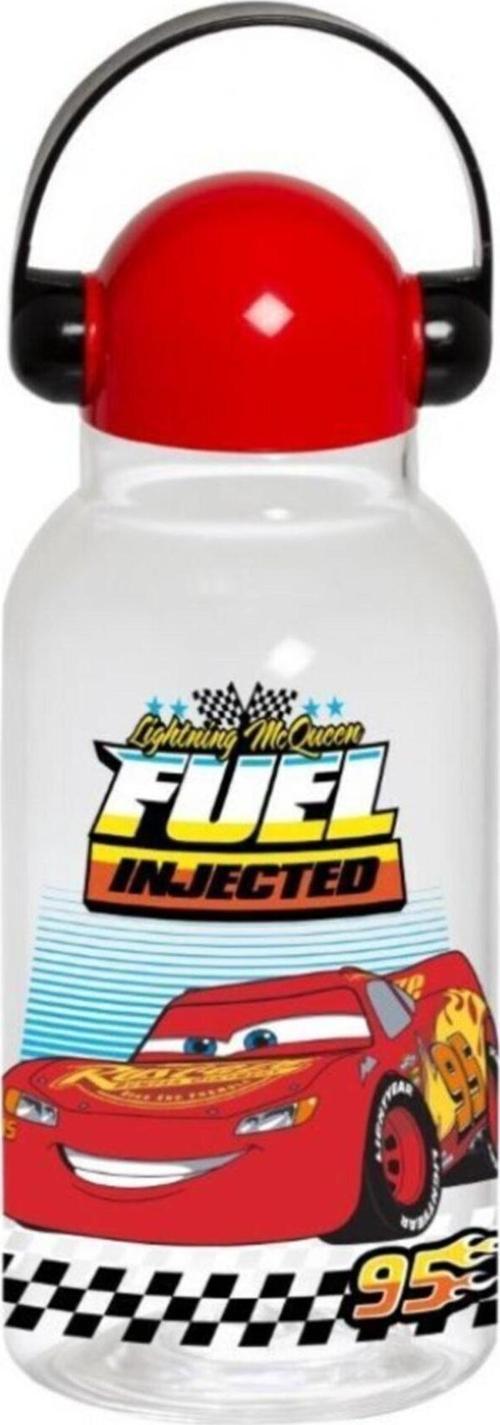 Beyaz Cars Fuel Baskılı Matara 460 ml