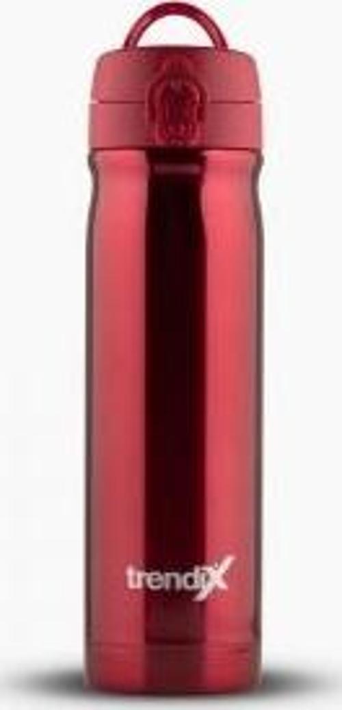Çelik İçli Termos Matara 500ml Kırmızı