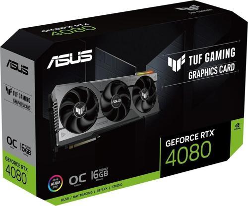 Geforce Rtx 4080 Tuf-rtx4080-o16g-gamıng 16gb Gddr6x 256bit Oc 2xhdmı 3xdp Rgb Ekran Kartı