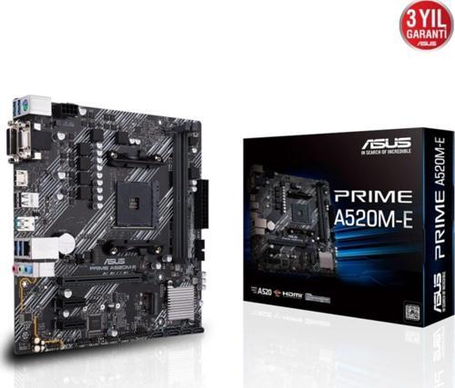 Prıme A520m-e Ddr4 4600mhz Matx Am4