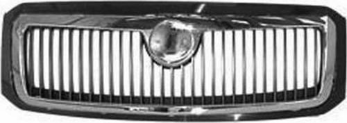 Skoda Fabıa Uyumlu  Ön Panjur Krom Siyah 1999-2006 6Y085366801C