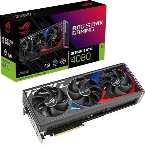 Rog Strix Geforce Rtx 4080 16gb Gddr6x 256 Bit Ekran Kartı
