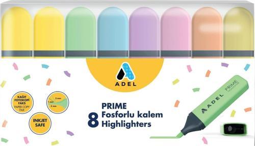 Faber-Castell Adel Prime Fosforlu Kalem 8'li Set