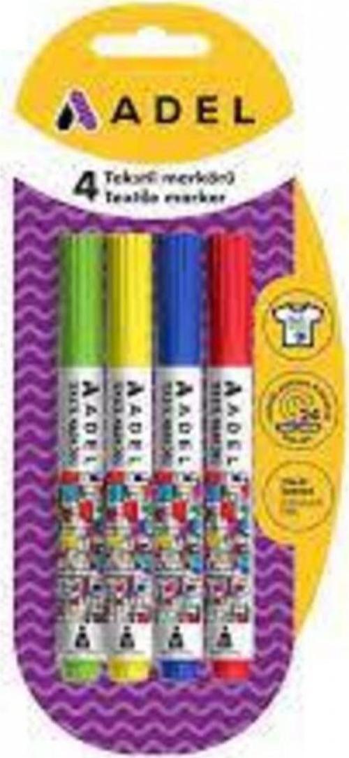 Tekstil Markörü 4'lü Çeşit