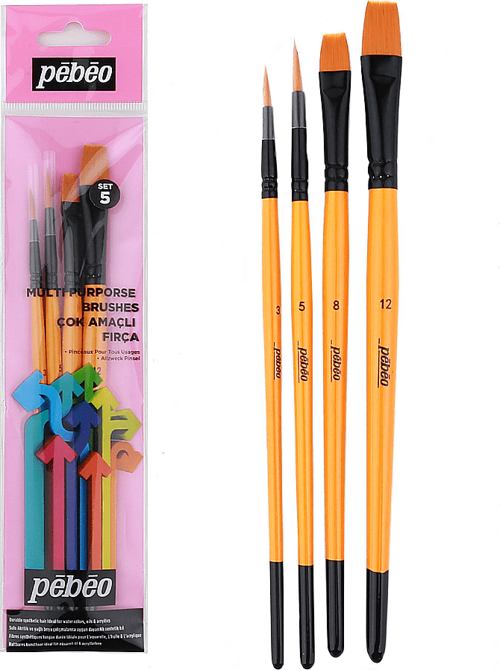 Çok Amaçlı Fırça Seti - Set 5 - 4'lü