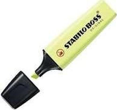 Boss Pastel Renkler Fosforlu Kalem Pastel 70/133 Açık Yeşil